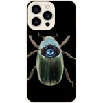 blue beetle with evil eye
