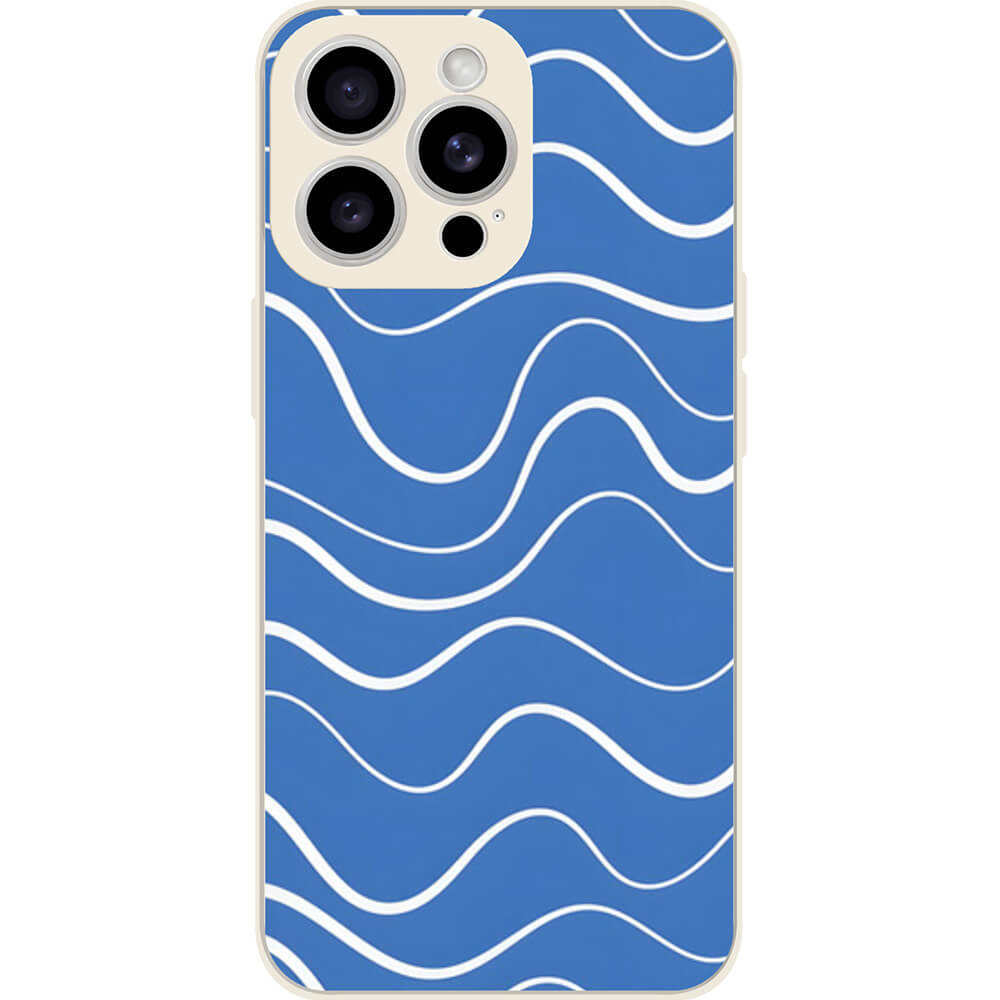 Blue Swirl – Customizable Case For iPhone